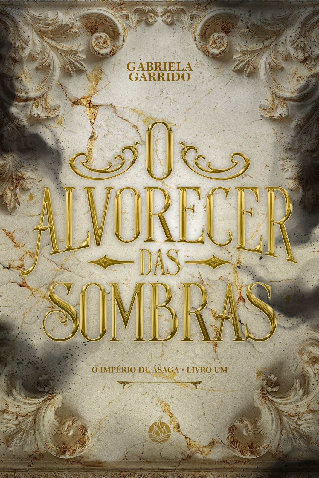 Capa do livro O alvorecer das sombras, de GABRIELA GARRIDO