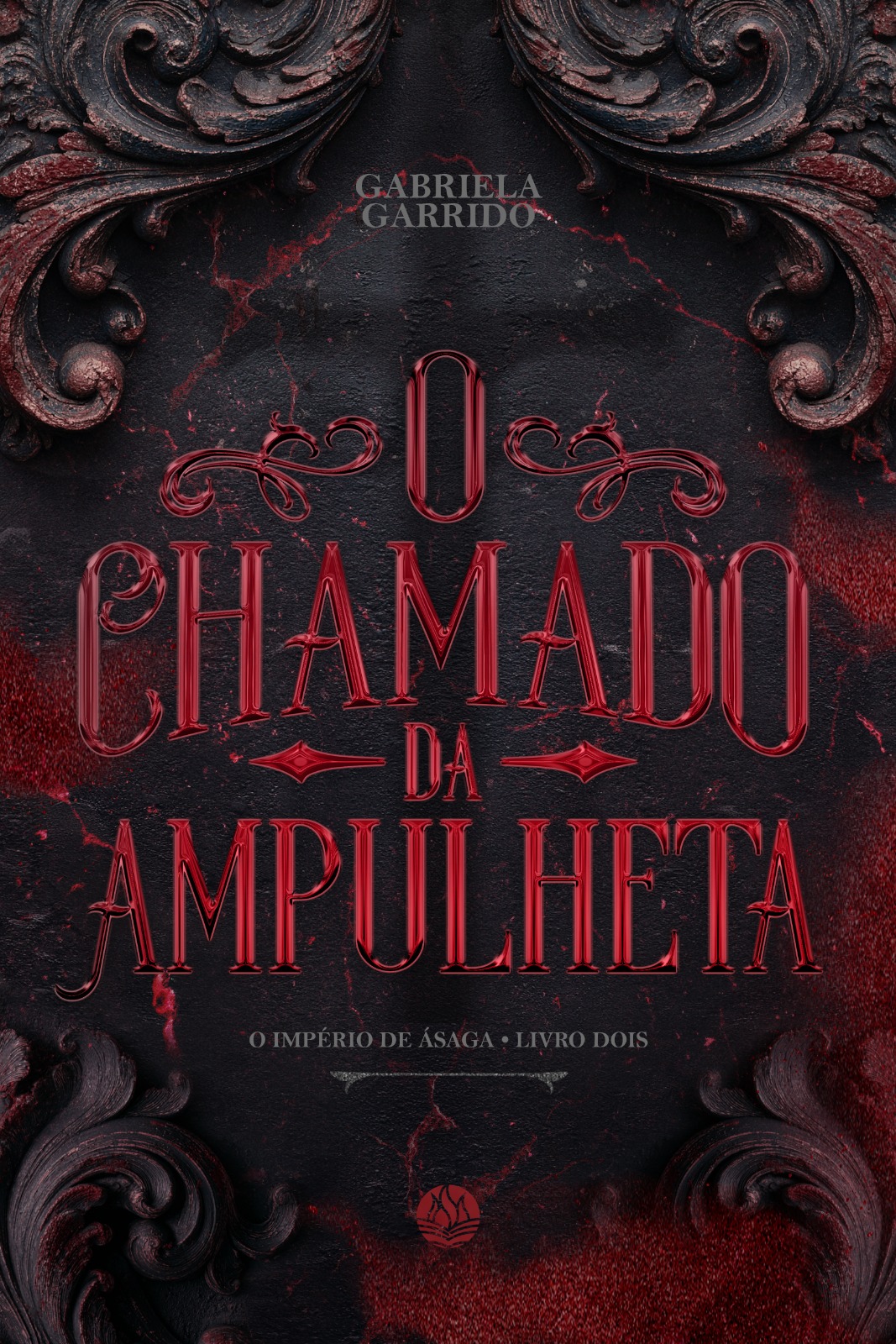 Capa do livro O chamado da ampulheta, de GABRIELA GARRIDO