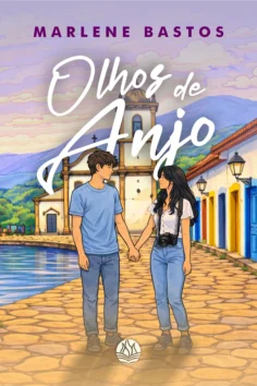 Capa do livro Olhos de anjo, de Marlene Bastos