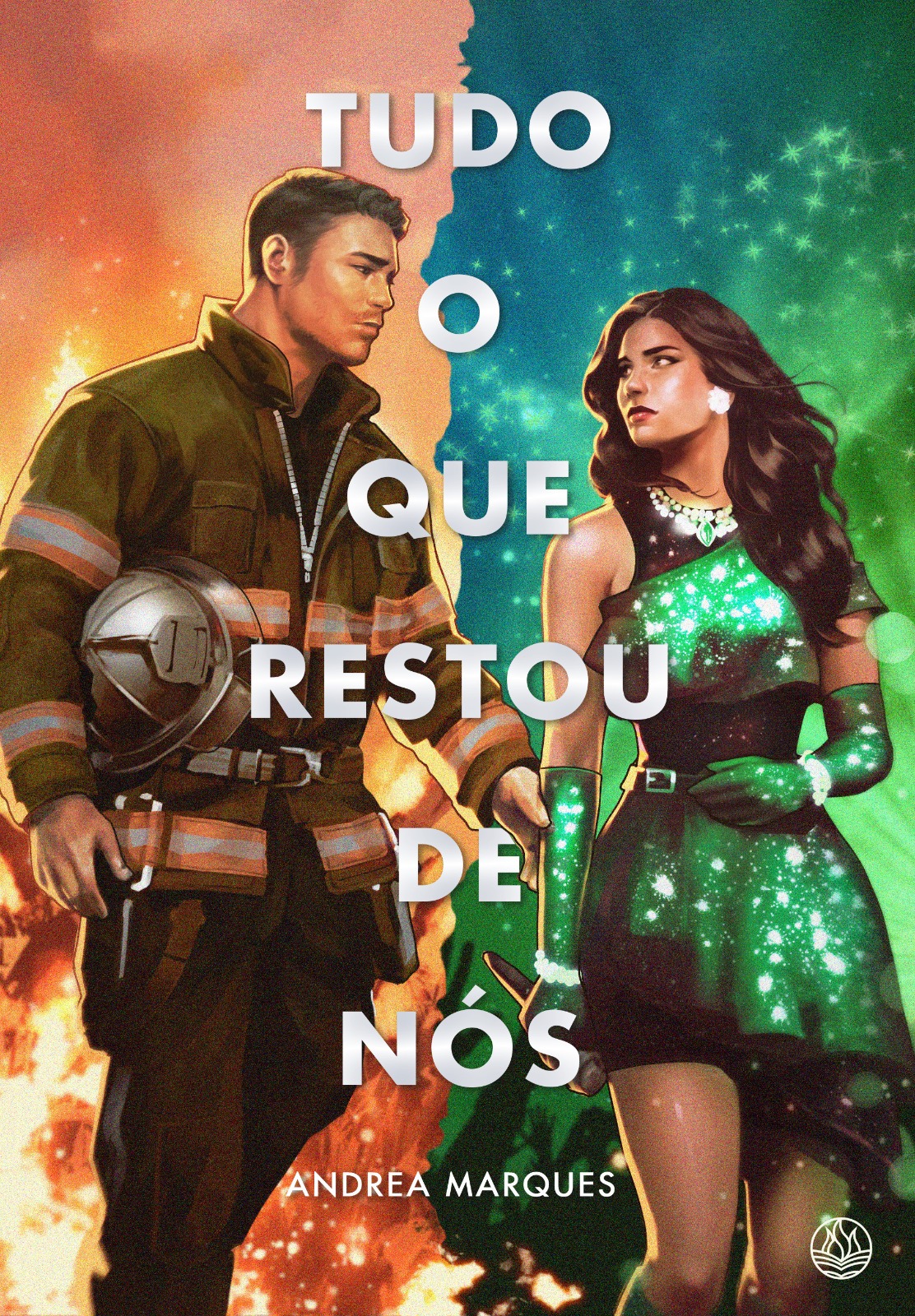 Capa do livro Tudo o que restou de nós, de Andrea Marques